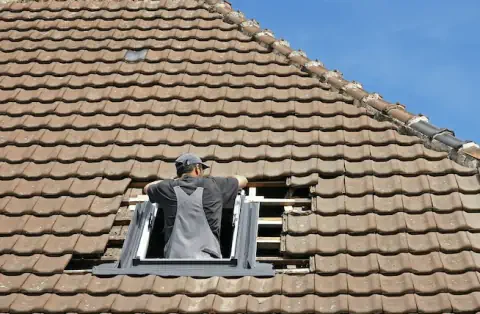 Pose de velux - Lancié